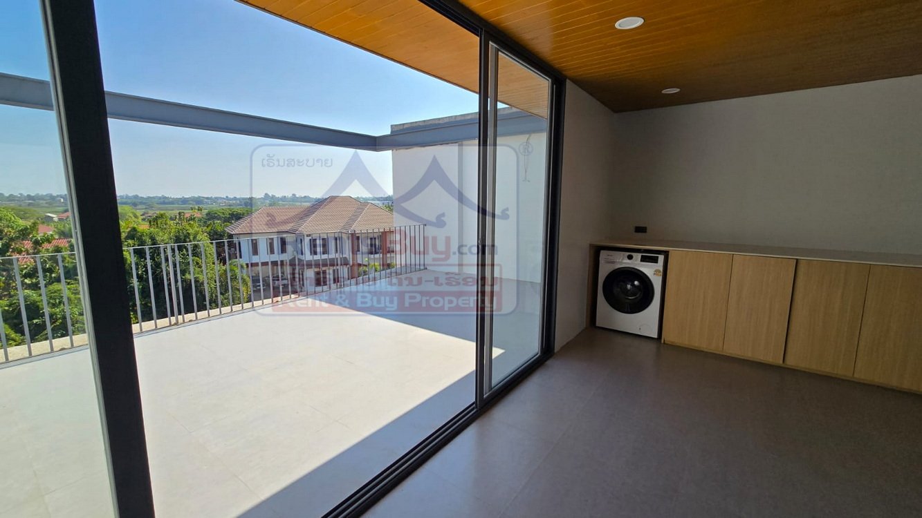 6797-Modern New House for Rent – Prime Location Near International School, Vientiane