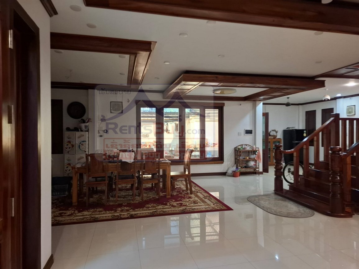houseforrent11 6777-Spacious 5-Bedroom Fully Furnished Villa for Rent in Xaythany District, Vientiane Capital