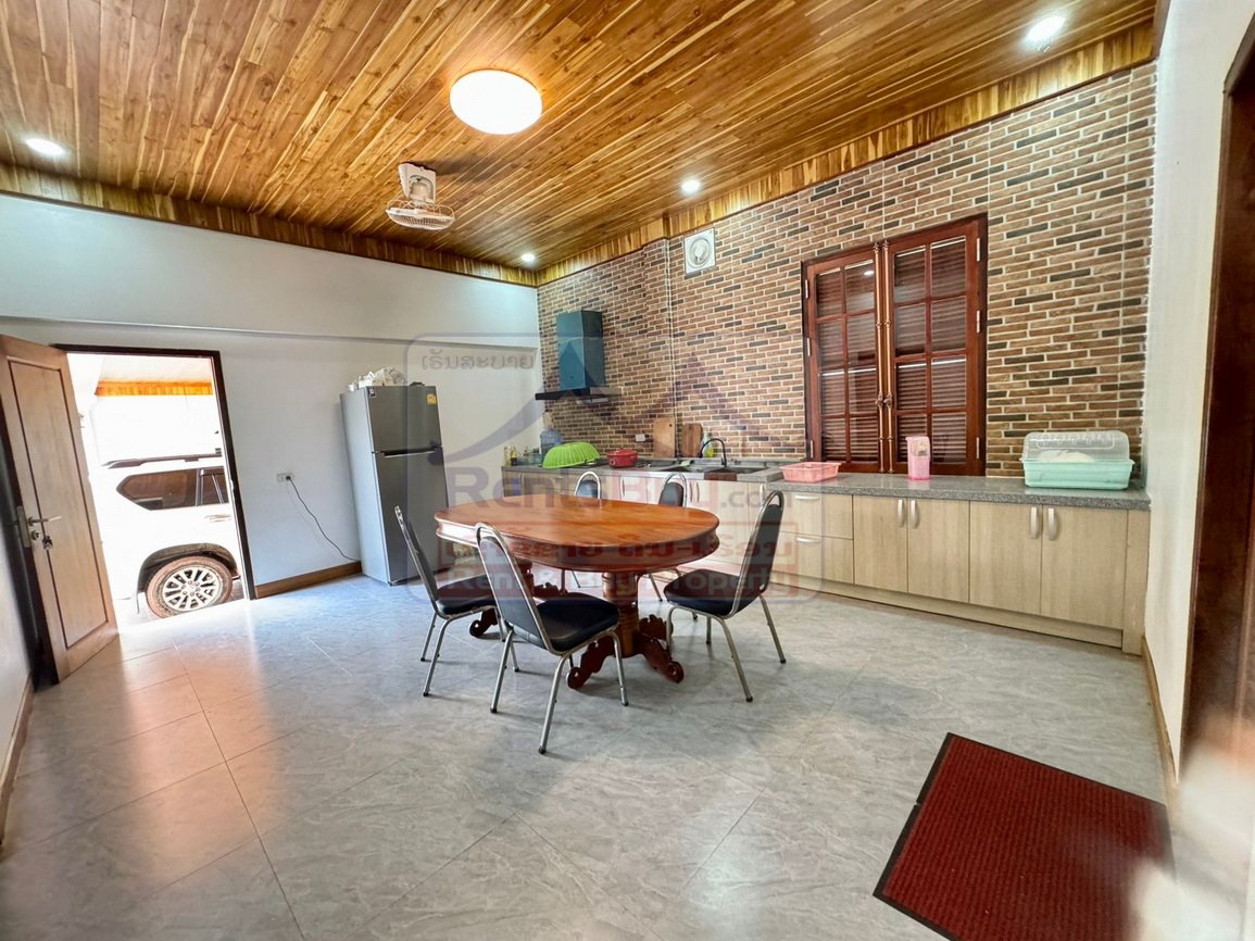 houseforrent12 6789-Spacious Two-Story House for Rent Near Thatluang, Vientiane Capital