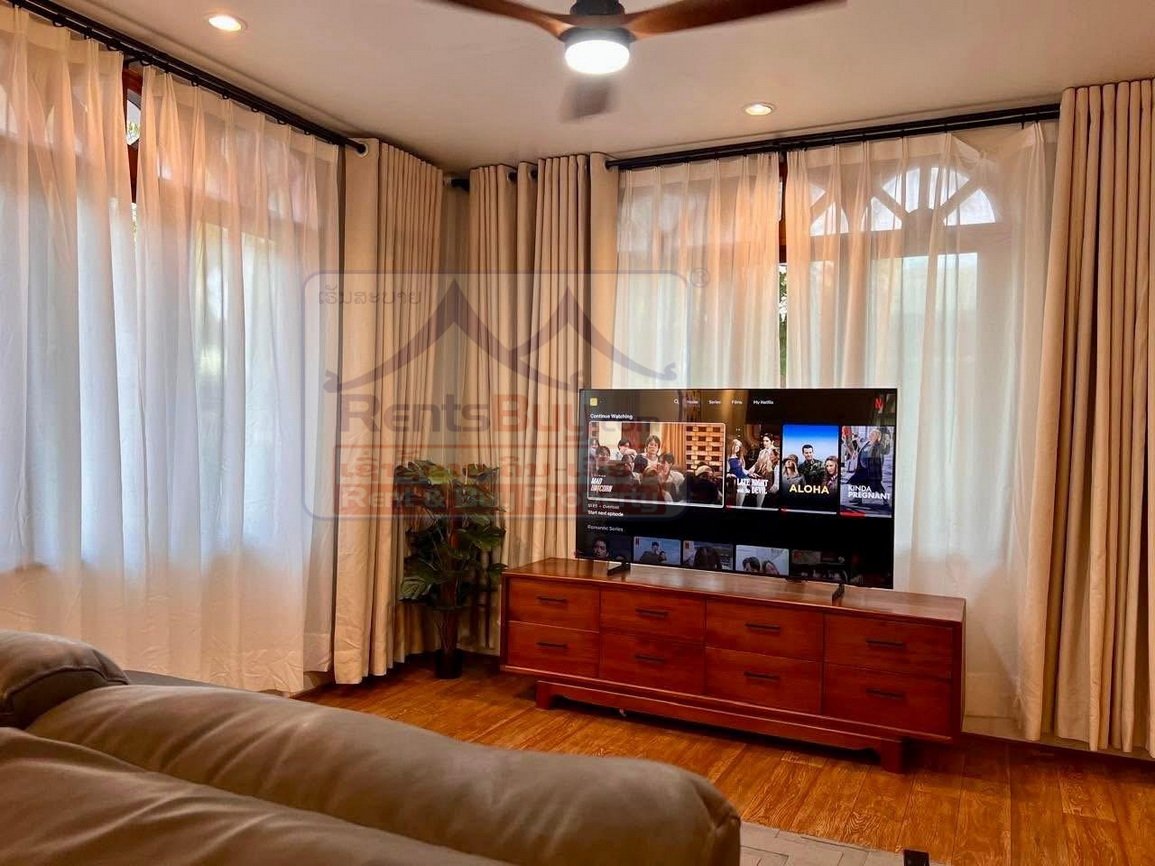 6799-Luxurious Newly Renovated 2-Storey Villa for Rent – Sisattanak District, Vientiane Capital