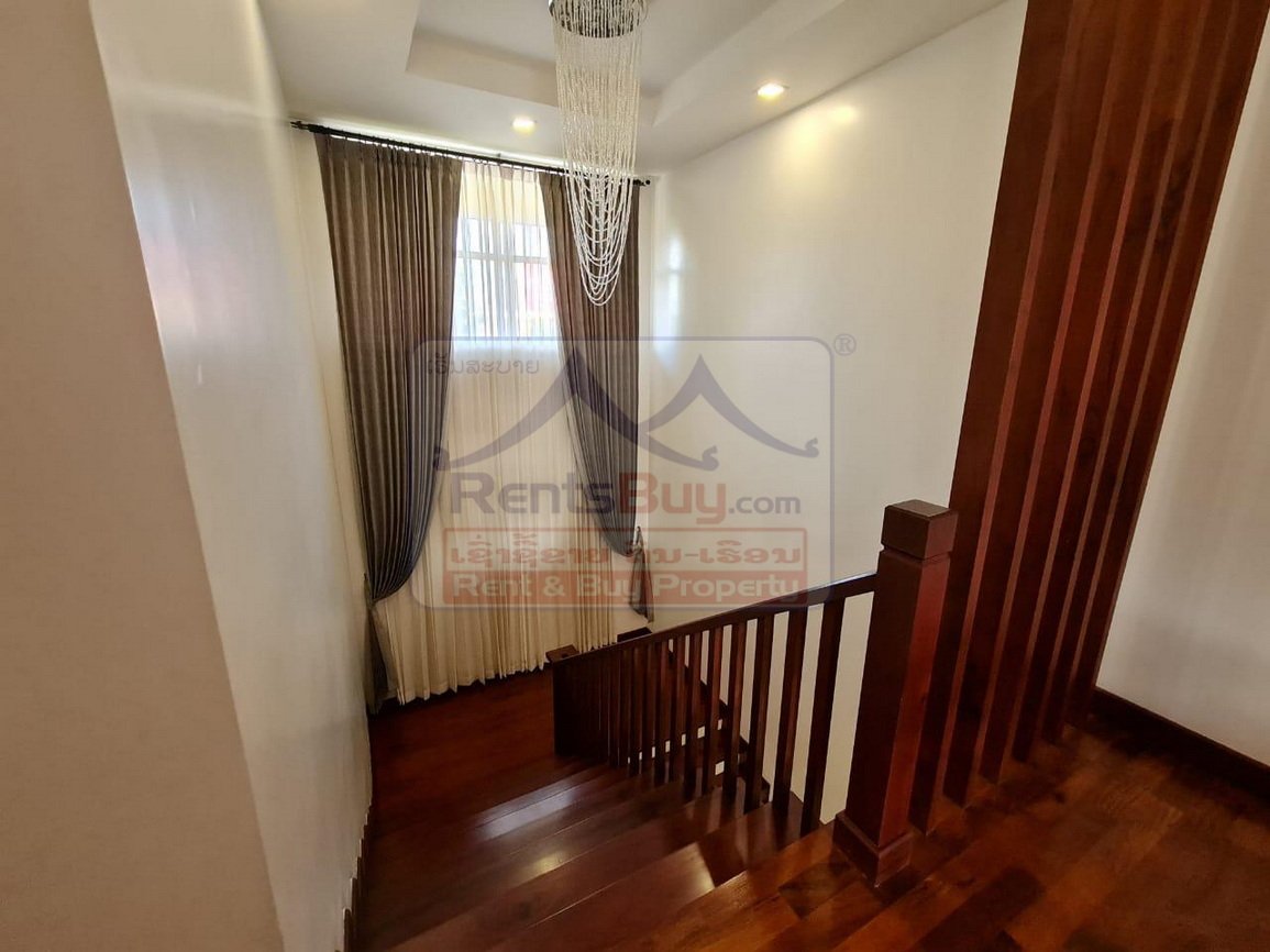 houseforrent13 6773-Luxurious Fully Furnished Two-Storey House for Rent Near 150 Hospital Zone with Private Swimming Pool