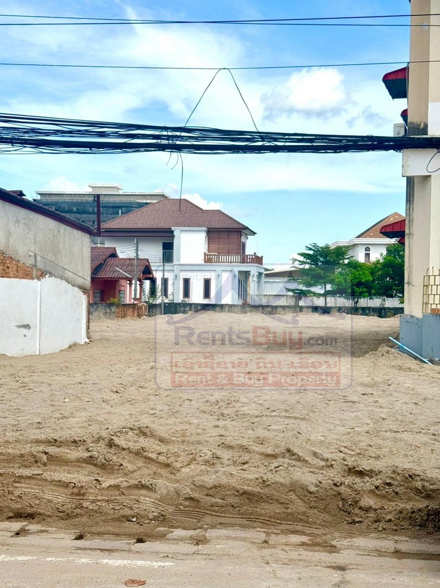 6788-Prime 1,400 sqm Vacant Land for Sale in Thatluang, Vientiane Capital