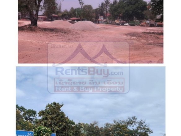6794-Prime Land for Sale – Direct Frontage on Route 13 North, Vientiane