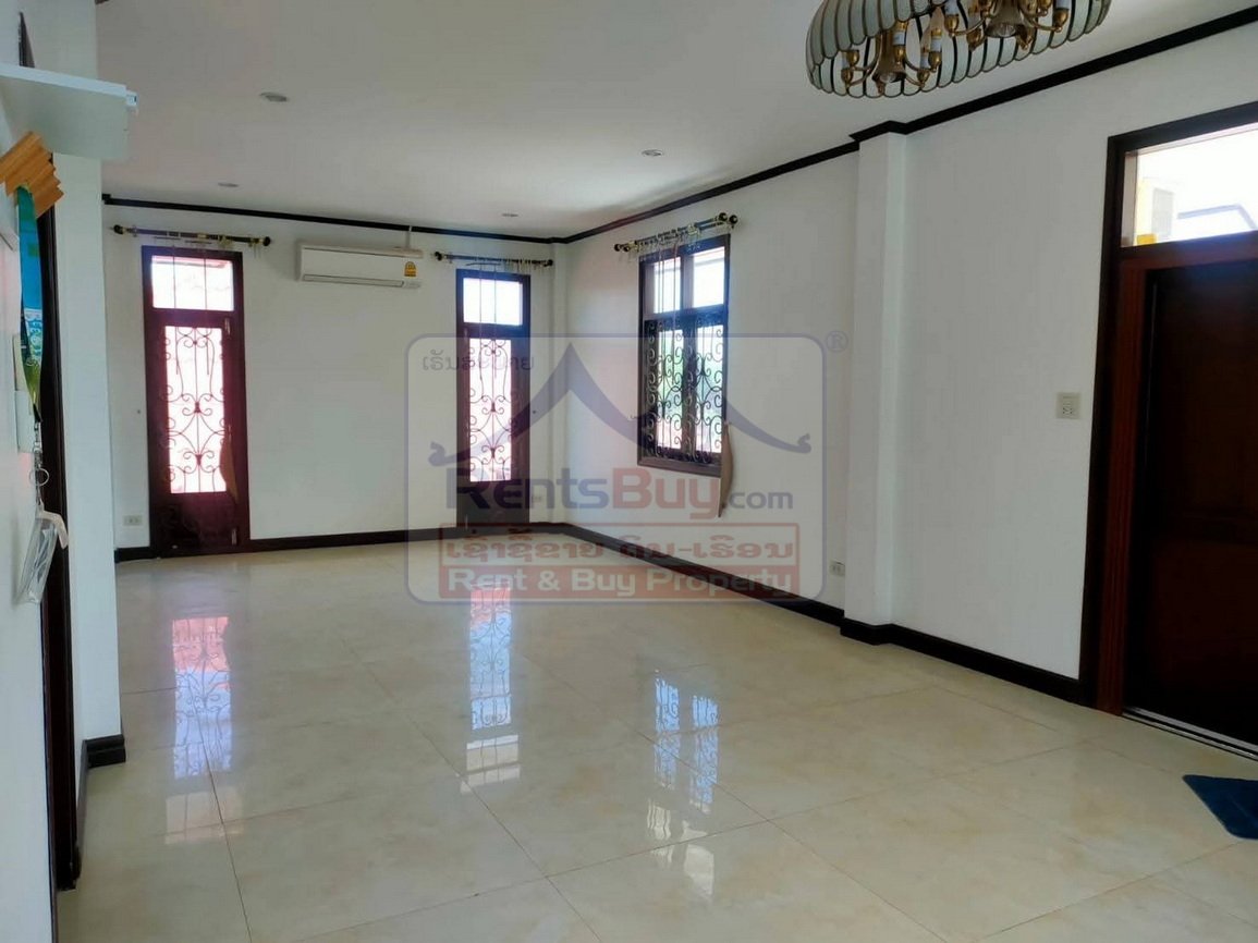 houseforrent05 6826-Fully Furnished 3-Bedroom Home Near BeerLao Factory – Hadxayfong District