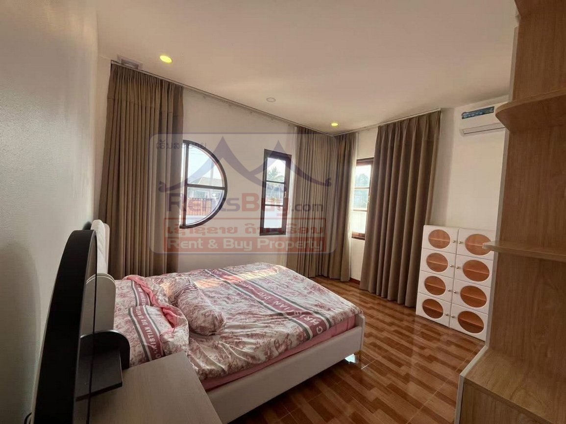 6837-Fully Serviced 3BR Home for Rent Near Wattay Airport & Northern Bus Station