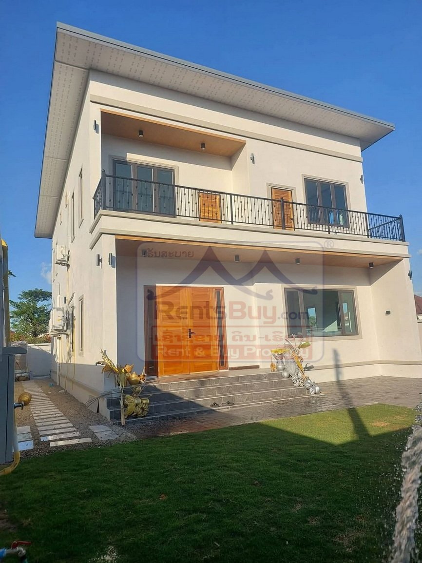houseforrent06 6800-Spacious 5-Bedroom Family Home for Rent in Sisattanak District, Vientiane Capital