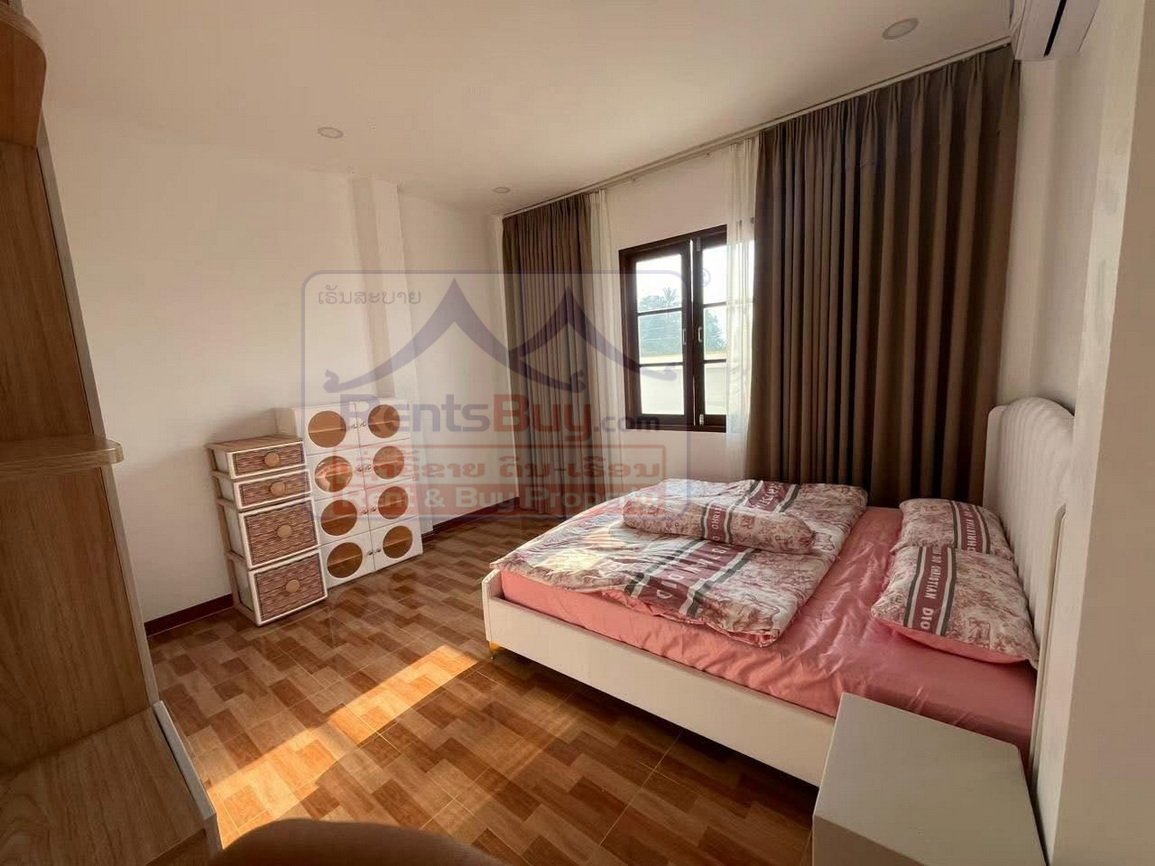 6837-Fully Serviced 3BR Home for Rent Near Wattay Airport & Northern Bus Station