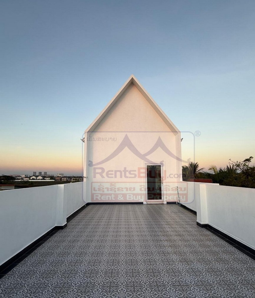 6801-Modern House for Rent Near International School – Fully Furnished with Rooftop Terrace