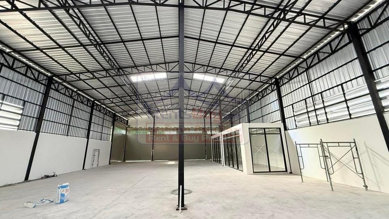 warehouseforrent01 6803-Modern 450 sqm Warehouse with Onsite Accommodation for Rent Near Laos–Thailand Friendship Bridge