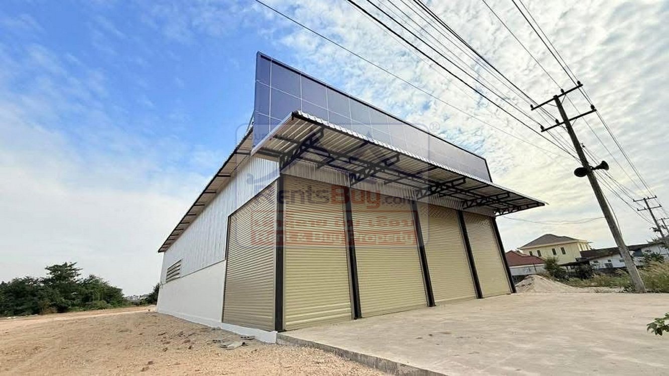 warehouseforrent06 6803-Modern 450 sqm Warehouse with Onsite Accommodation for Rent Near Laos–Thailand Friendship Bridge