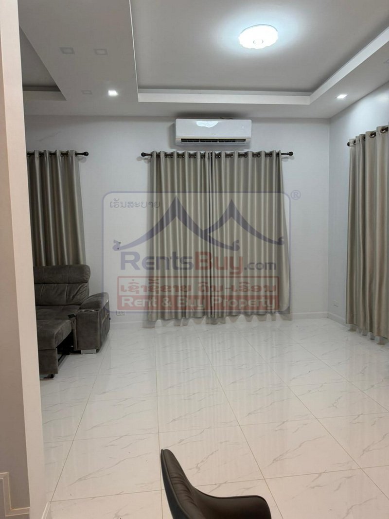 6841-Modern Living Near the Convention Hall: Secure 4-BR Residence with Large Compound
