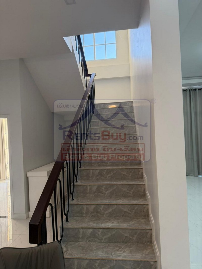 6841-Modern Living Near the Convention Hall: Secure 4-BR Residence with Large Compound