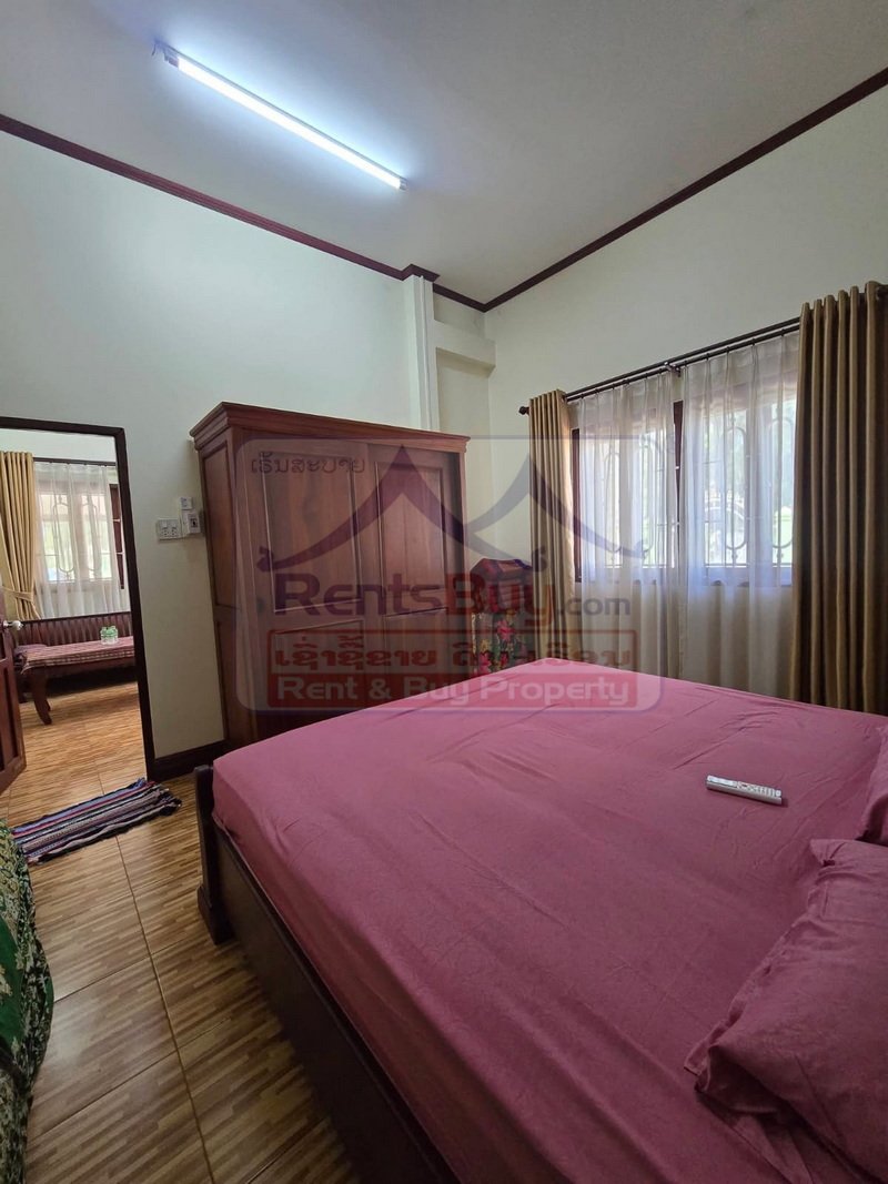 6840-Modern 2-Bedroom Home for Rent in Sisattanak: Fully Furnished & Near International Schools
