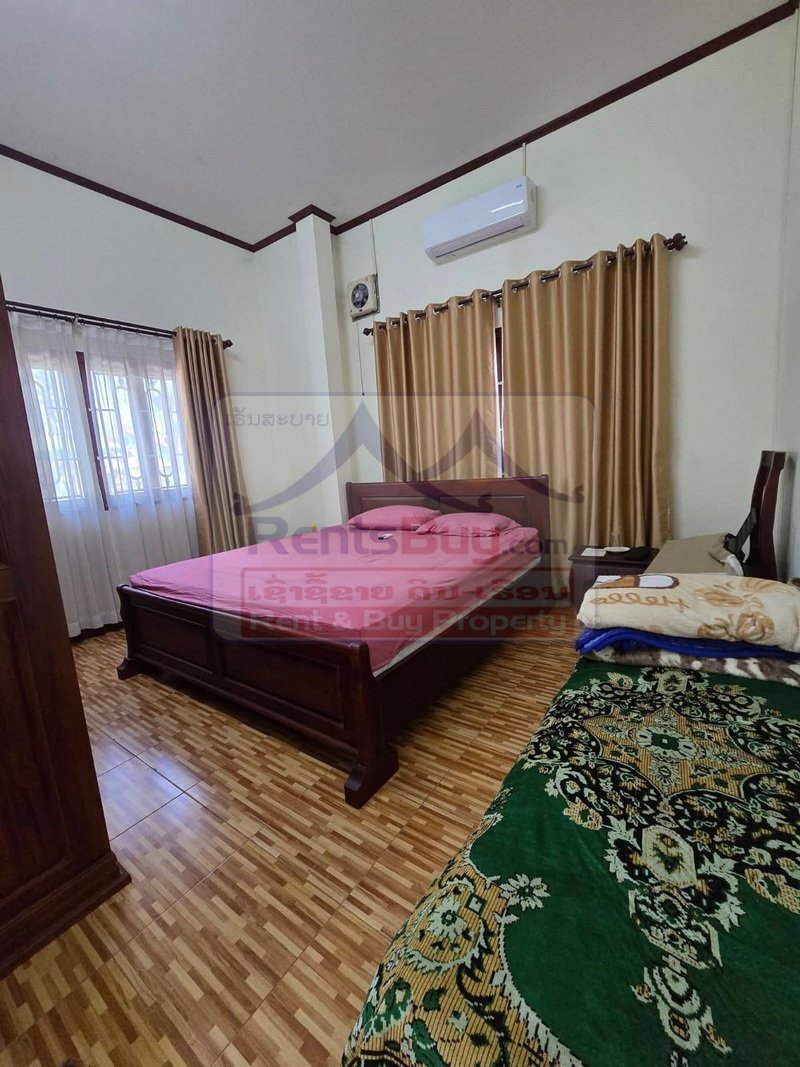 6840-Modern 2-Bedroom Home for Rent in Sisattanak: Fully Furnished & Near International Schools