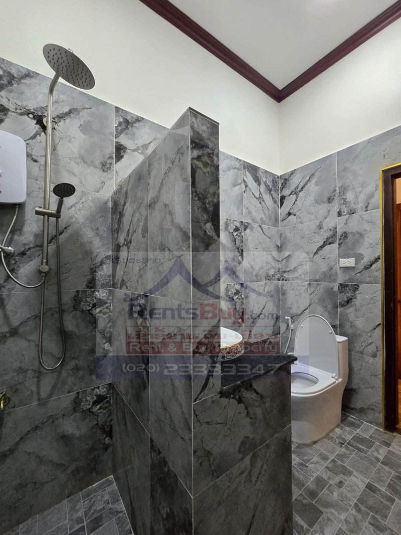 6952-Spacious 4-Bedroom, 5-Bathroom Renovated Villa for Rent with Big Garden | 4 Min to National Convention Center, Vientiane