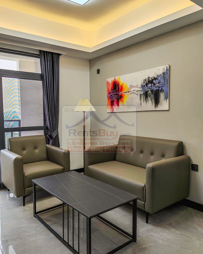 6954-Modern Luxury in the Heart of Vientiane: Fully Furnished 1 & 2 Bedroom Residences Near the German Embassy