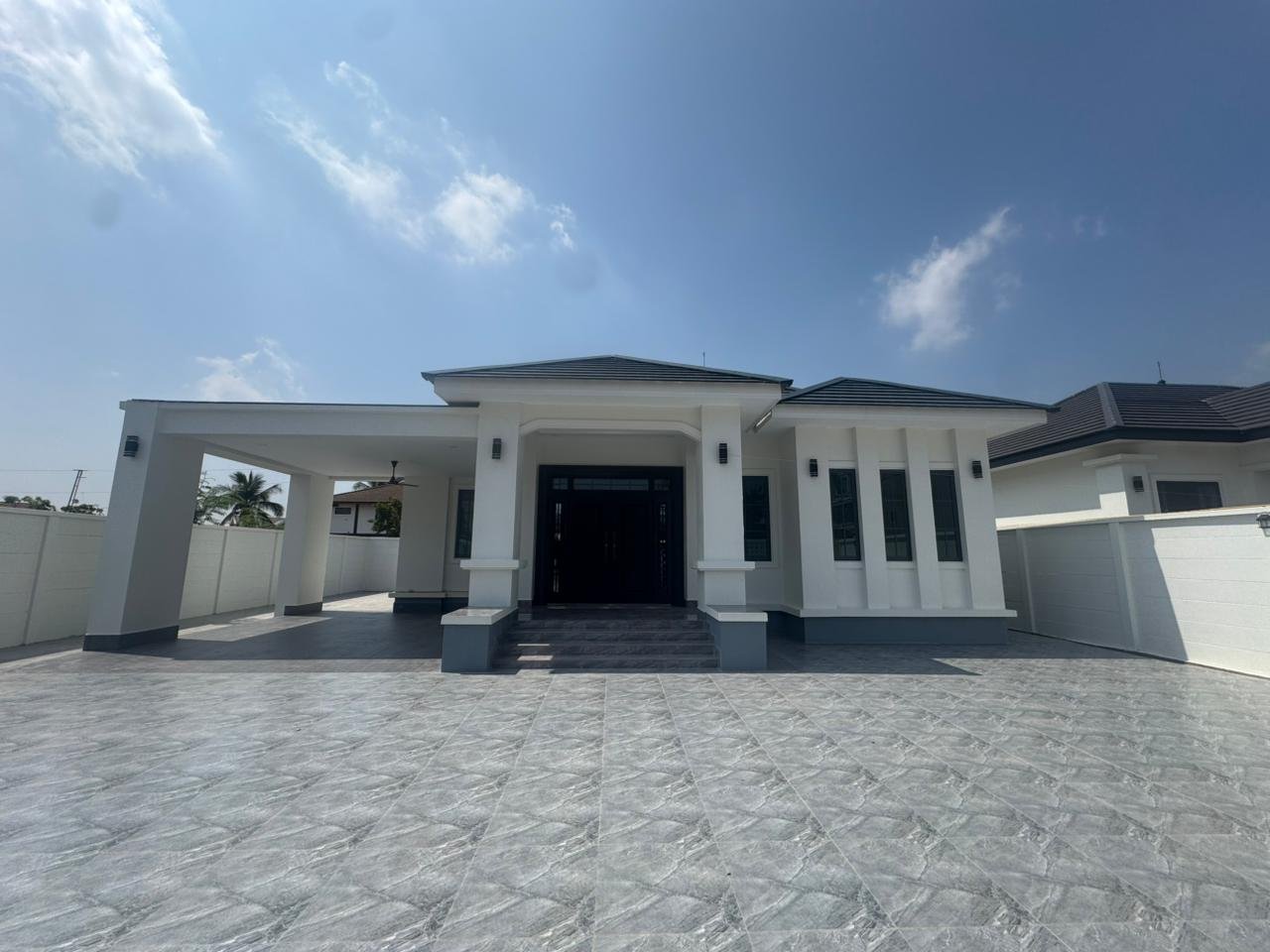 houseforrent01 6915-New Build! 3-Bedroom Villa | 10 Mins to NUOL | Fully Furnished