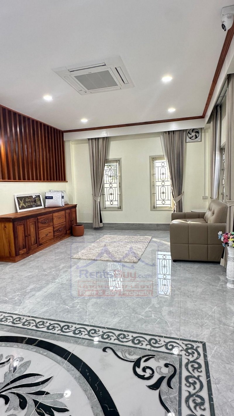 houseforrent02 6913-Brand New Luxury Villa – Sisattanak Diplomatic Zone