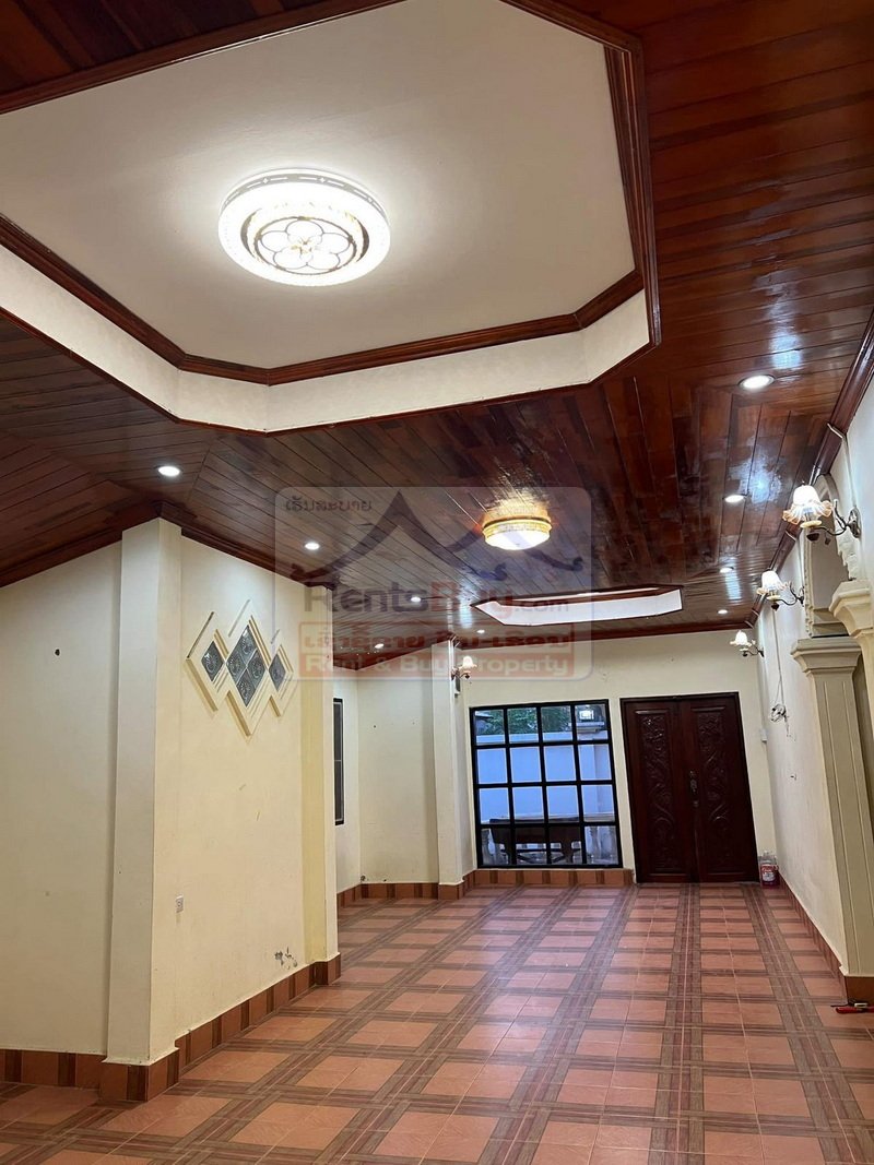 houseforrent02 6927-Comfortable 4-Bedroom Family House for Rent Near Embassies, International Schools, and ITECC, Vientiane Capital