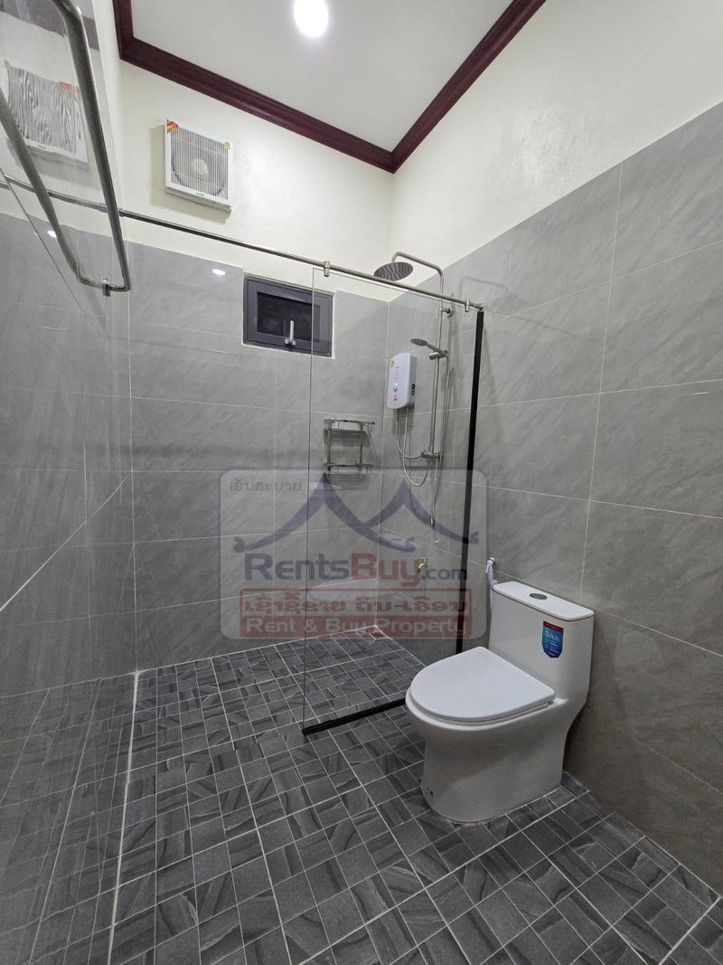 houseforrent03 6952-Spacious 4-Bedroom, 5-Bathroom Renovated Villa for Rent with Big Garden | 4 Min to National Convention Center, Vientiane