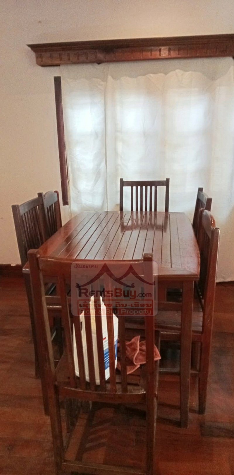 houseforrent07 6911-Practical and Convenient Fully Furnished 3-Bedroom House for Rent in Sisattanak, Vientiane Near International Schools and Embassies