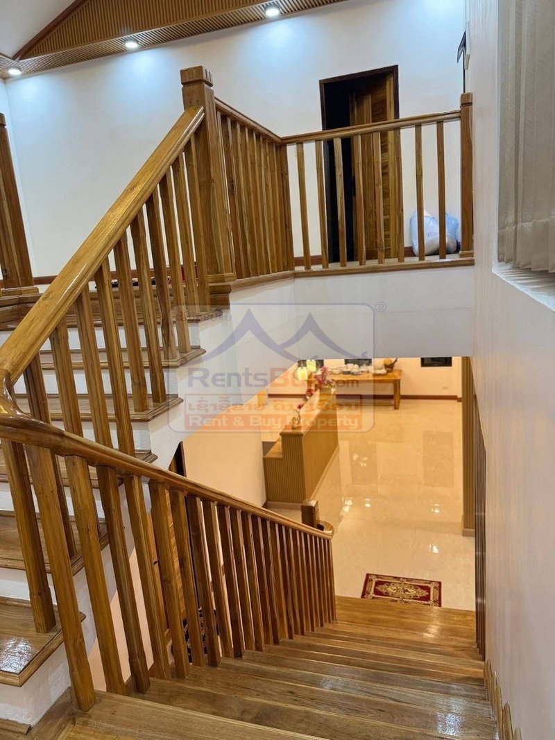 houseforrent12 6947-Luxury Nordic Living: 13 Mins to That Luang Lake | 3BR/5BA & Fully Furnished