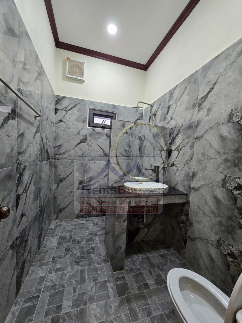 houseforrent17 6952-Spacious 4-Bedroom, 5-Bathroom Renovated Villa for Rent with Big Garden | 4 Min to National Convention Center, Vientiane