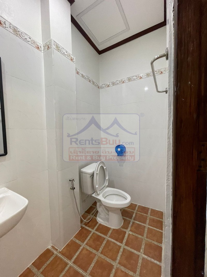 6964-Brand New 2-Bedroom Shophouse for Sale Near Phonthan & ITECC Mall, Vientiane – Prime Mixed-Use Investment Opportunity