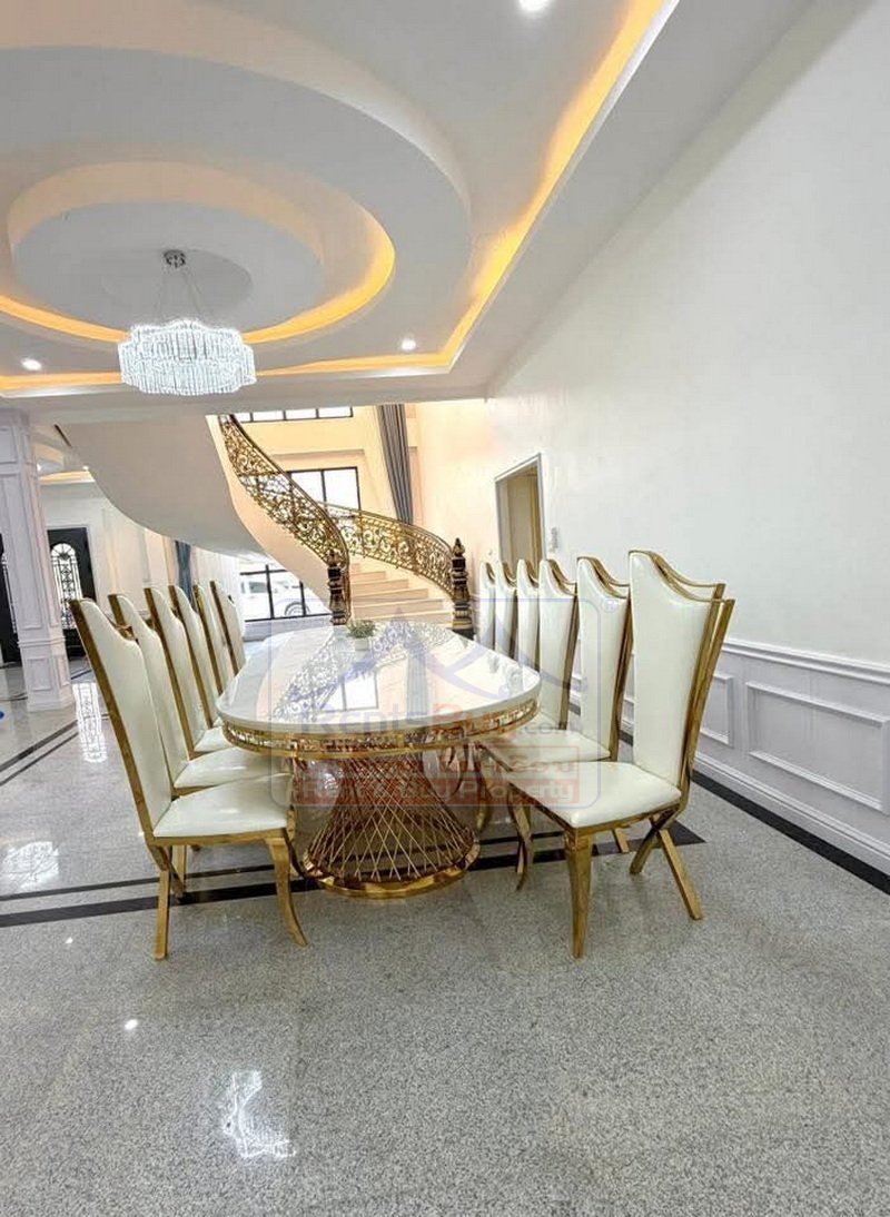 6958-Brand New & Fully Furnished: Stunning 2-Storey Luxury Villa Near Thai Embassy