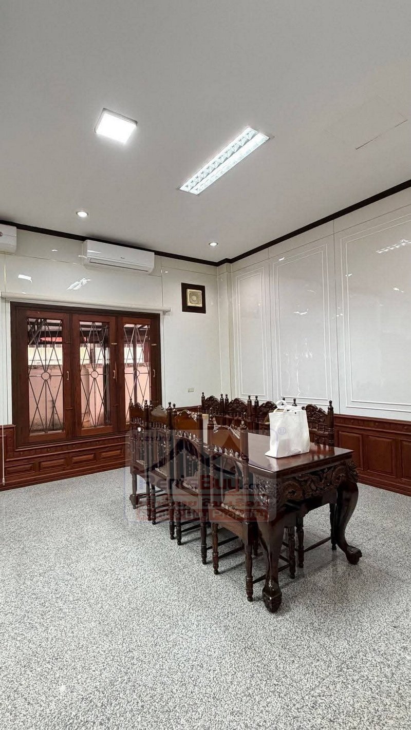 houseforrent04 6988-Elegant 5-Bedroom Roman-Style House with Private Yard – Near Thai Embassy, Vientiane