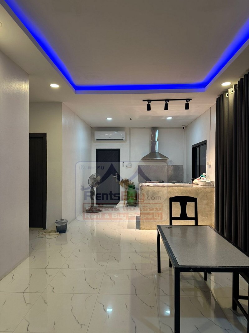 6973-Affordable Fully Furnished 2-Bedroom House for Rent in Hadxaifong, Vientiane