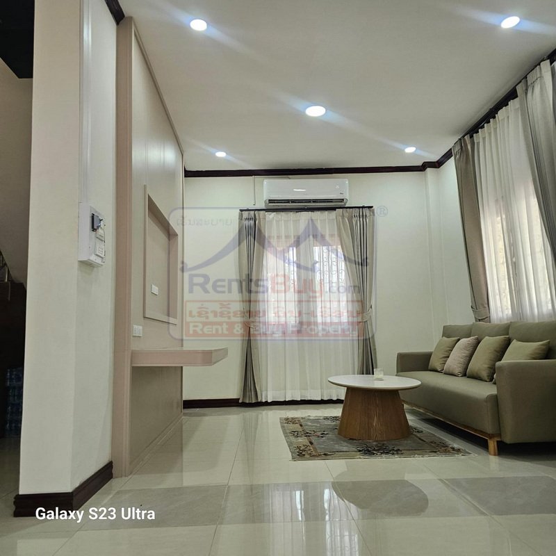 6989-Luxury Two-Story Riverside Villa with Mekong Views – For Sale or Rent in Vientiane