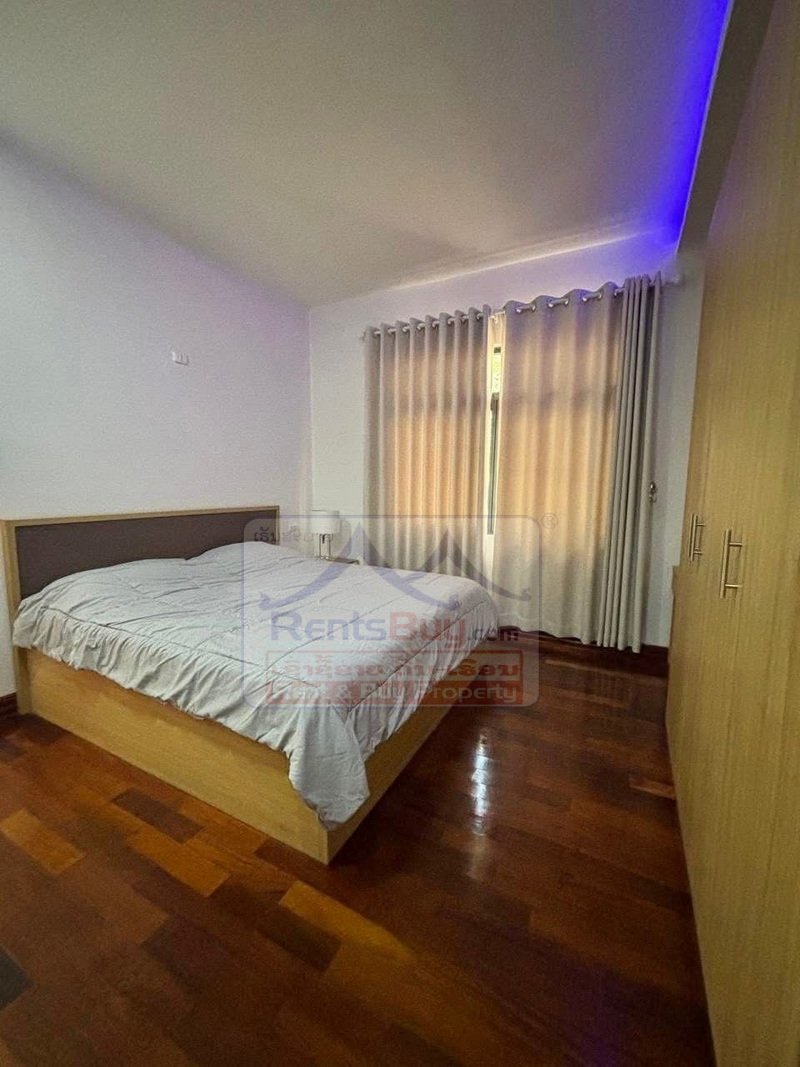 3334-2-Bedroom Fully Furnished Villa for Long-Term Rent Near Parkson Shopping Center & Royal Thai Embassy, Sisattanak, Vientiane
