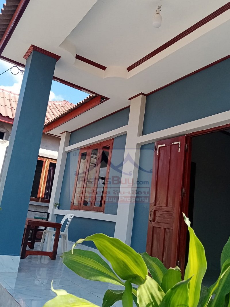 houseforrent02 7043-Stunning Newly Built House for Rent | 2 Bedrooms, 3 Bathrooms | Prime Location on 450 Anniversary Road, Saysettha District, Vientiane Capital