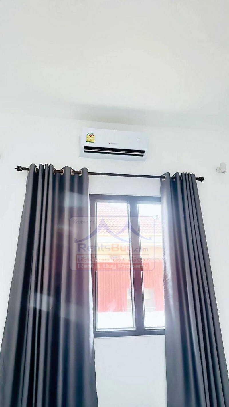 houseforrent04 7055-Newly Built 3-Bedroom House for Rent Near Khamsavath Railway Station | Spacious Yard | Saysettha District, Vientiane Capital