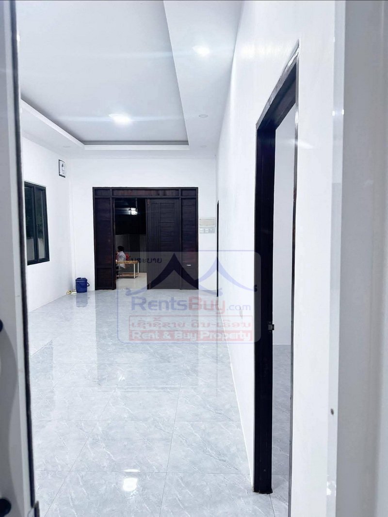 houseforrent10 7055-Newly Built 3-Bedroom House for Rent Near Khamsavath Railway Station | Spacious Yard | Saysettha District, Vientiane Capital