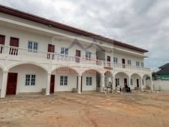 7122-Modern 15-Room Apartment for Rent in Xiengda Area Near That Luang Lake & That Luang SEZ, Vientiane Capital