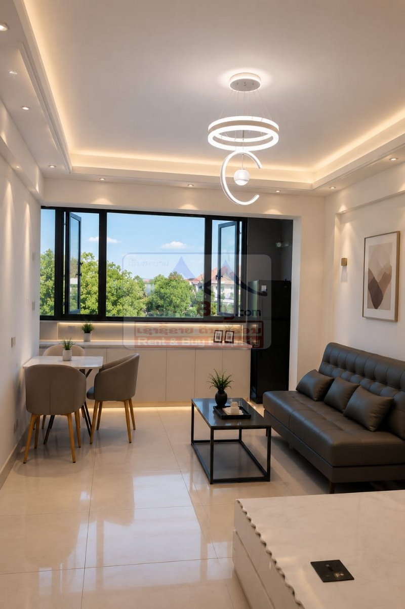 7095-Affordable Fully Furnished 1-Bedroom Condo for Sale in Nong Boua Thong, Sikhottabong, Vientiane Capital – 30 Sq.M Unit at Nong Boua Thong Condominium for USD 35,000