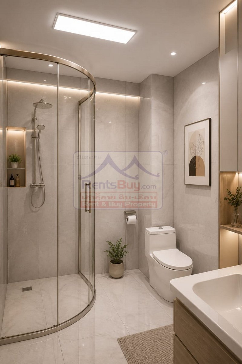 7095-Affordable Fully Furnished 1-Bedroom Condo for Sale in Nong Boua Thong, Sikhottabong, Vientiane Capital – 30 Sq.M Unit at Nong Boua Thong Condominium for USD 35,000
