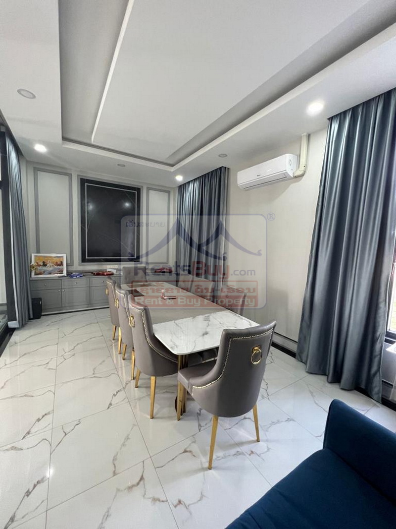 7084-Modern Luxury House for Rent in Vientiane Capital – Spacious 5-Bedroom Main Residence with Separate Guest House, 7 Bathrooms, and Premium Family Living Space