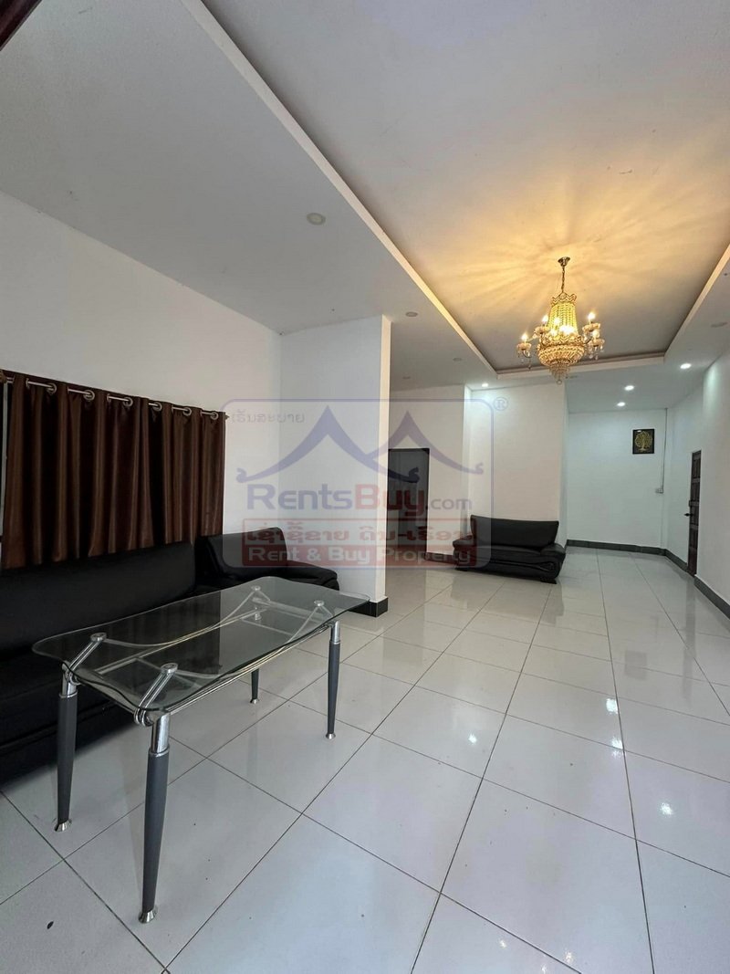 7085-Comfortable 3-Bedroom Rental Villa Near Chinese Market & Sangjiang Market, Nongbouak, Vientiane Capital