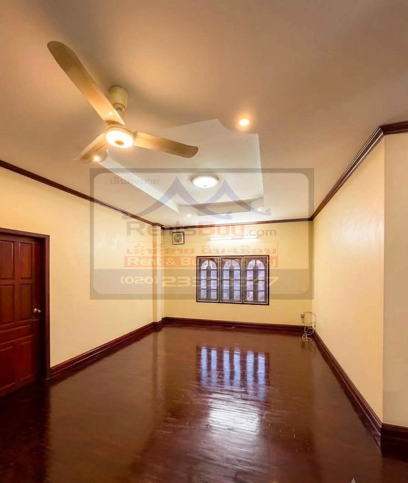 7126-Spacious 4-Bedroom House for Rent Near That Luang Stupa, Xaysettha District, Vientiane Capital