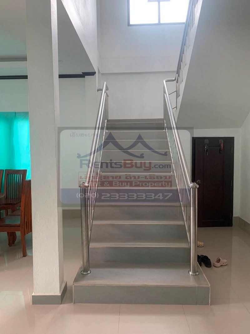 7124-Fully Furnished 5-Bedroom House for Rent Near That Luang Stupa & Patuxai, Vientiane Capital