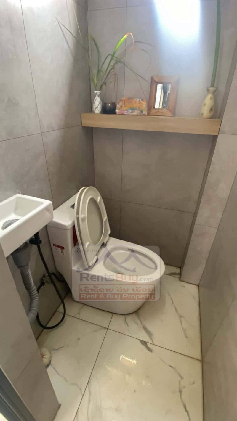 7102-Fully Furnished 2-Storey Villa for Rent Near That Luang Lake and ITECC Mall in Vientiane Capital – 3 Bedrooms, 3 Bathroom