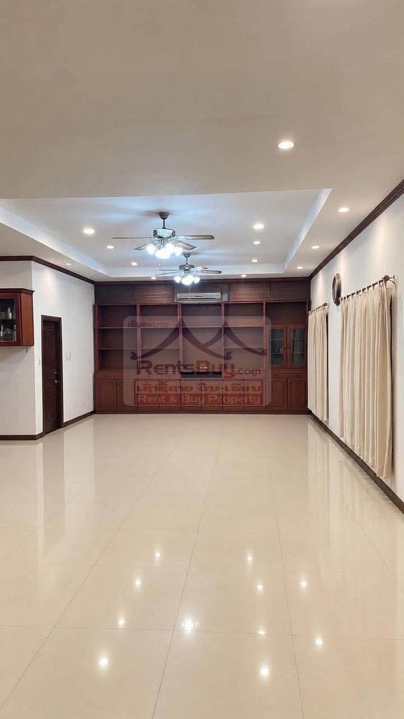 houseforrent05 7104-Garden House for Sale in Pakhaed Village, Naxaithong District, Vientiane Capital – 1,580 sqm Land with Full Furnishings and Peaceful Lifestyle