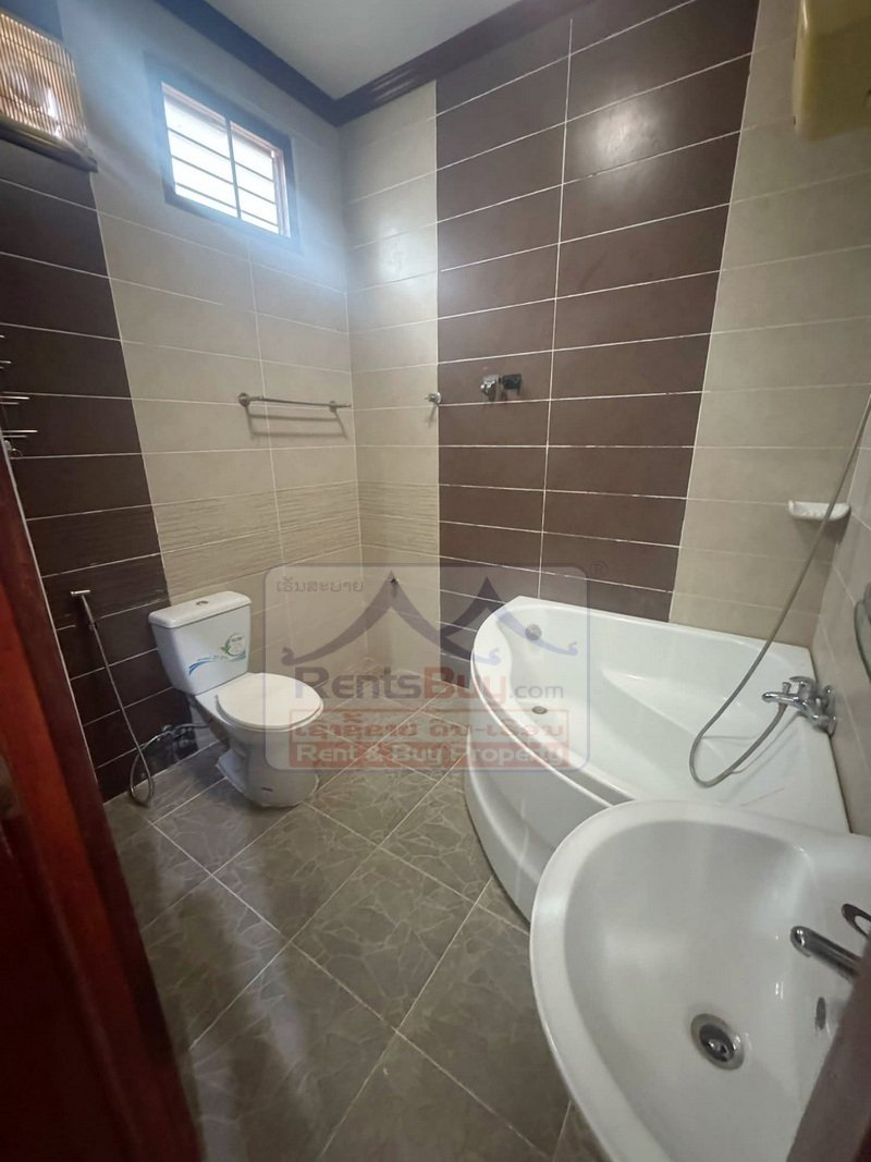 7098-Exceptional 8-Bedroom Two-Storey Villa for Rent Near ITECC Shopping Mall, Sisattanak District, Vientiane Capital