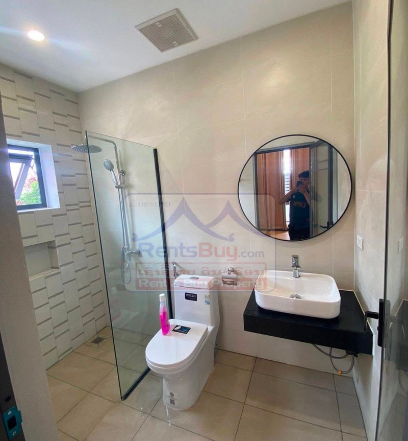 houseforrent06 7117-Modern Villa with Beautiful Garden for Rent Near the National University of Laos – Peaceful Living in Vientiane Capital