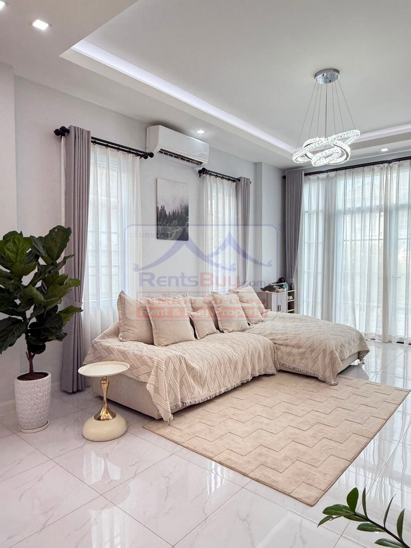 7092-Modern Luxury Fully Furnished House for Sale in Sala Kham, Hadxaifong, Vientiane Capital – 4 Bedrooms on 439 sq.m Land