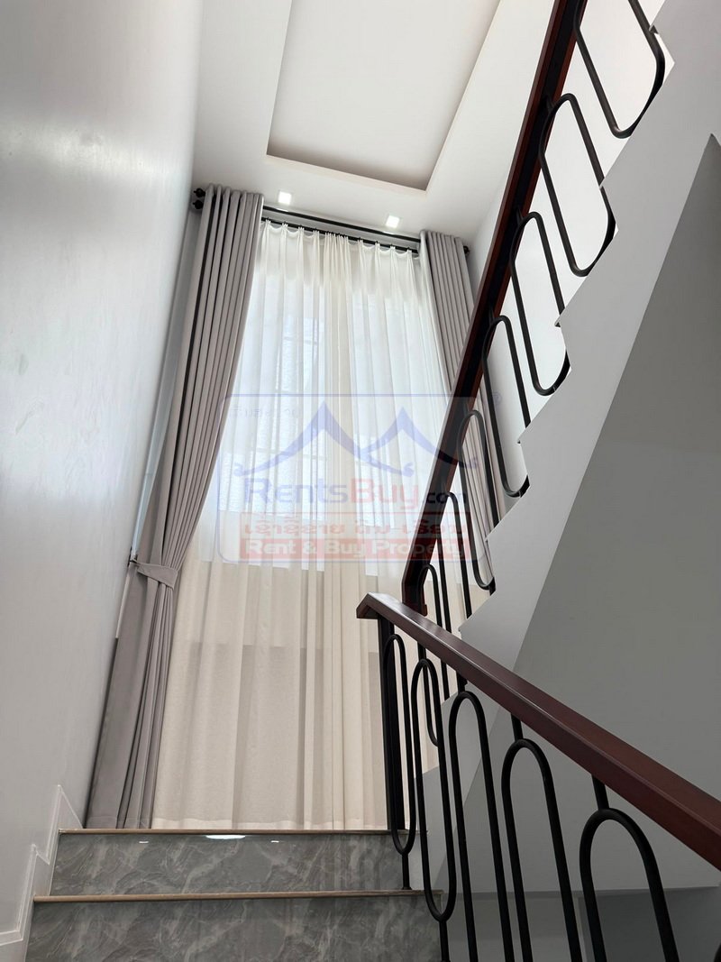 7092-Modern Luxury Fully Furnished House for Sale in Sala Kham, Hadxaifong, Vientiane Capital – 4 Bedrooms on 439 sq.m Land