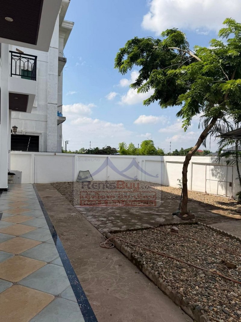 7125-Luxury Fully Furnished 5-Bedroom House for Sale or Rent Near Thong Khan Kham Market, Sikhottabong District, Vientiane Capital